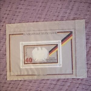 1974 German Commemorative Stamp with Eagle Design (MNH)